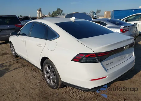 2024 Honda Accord Ex из США, поврежденный, VIN 1HGCY1F30RA023977